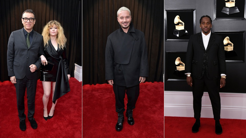 Illustration for article titled All the Furs, Sequins, and Chic Louche On the 61st Grammys Red Carpet
